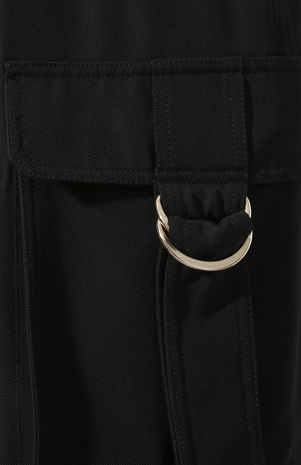 Брюки из смеси вискозы и шерсти BALMAIN черного цвета по цене 106500 руб., арт. TF15237/V093, фото 5 Брюки из смеси вискозы и шерсти BALMAIN, арт. TF15237/V093, фото 5