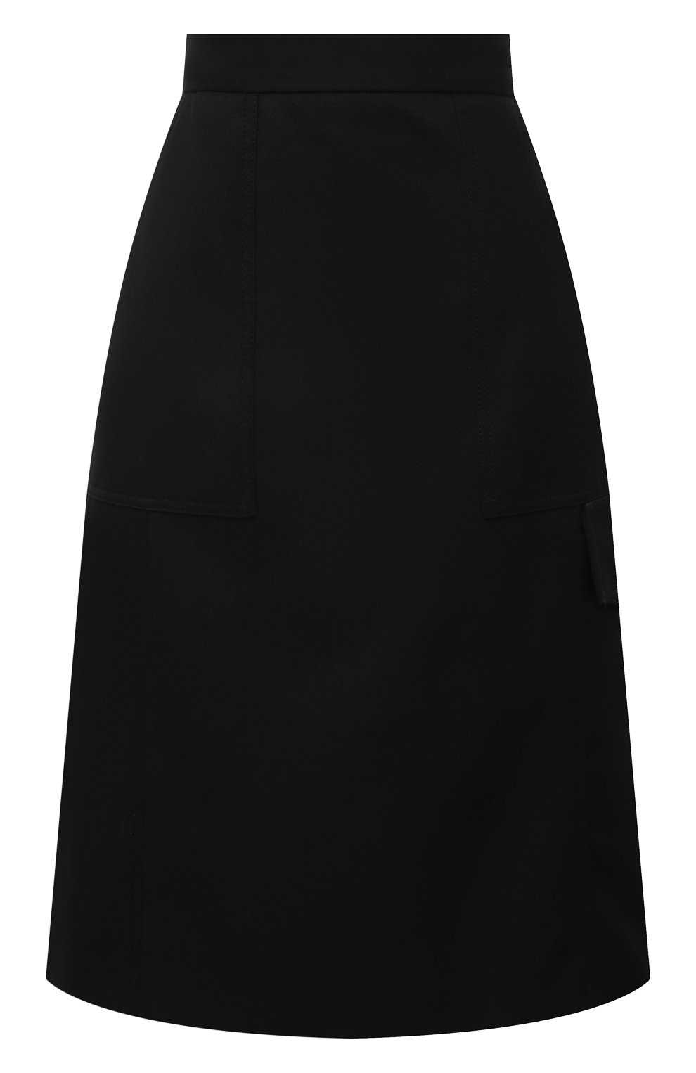 Юбка MONCLER черного цвета по цене 32100 руб., арт. G2-093-2D000-04-54AWE, фото 1 Юбка MONCLER, арт. G2-093-2D000-04-54AWE, фото 1