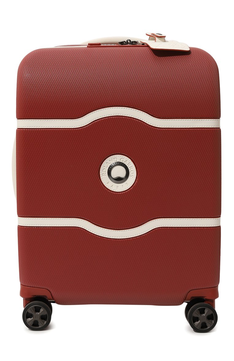 Женский чемодан chatelet air 2.0 slim small DELSEY темно-оранжевого цвета, арт. 00167680335RG | Фото 1 (Материал: Пластик; Размер: small)