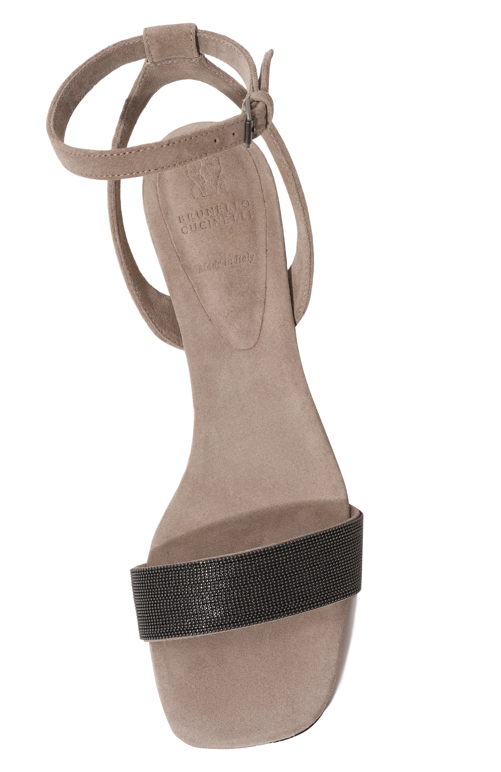 Замшевые босоножки BRUNELLO CUCINELLI, арт. MZSFC2700, фото 6