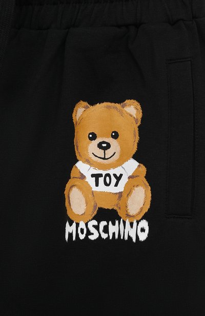 Хлопковые джоггеры MOSCHINO, арт. HUP058/LDA38, фото 3