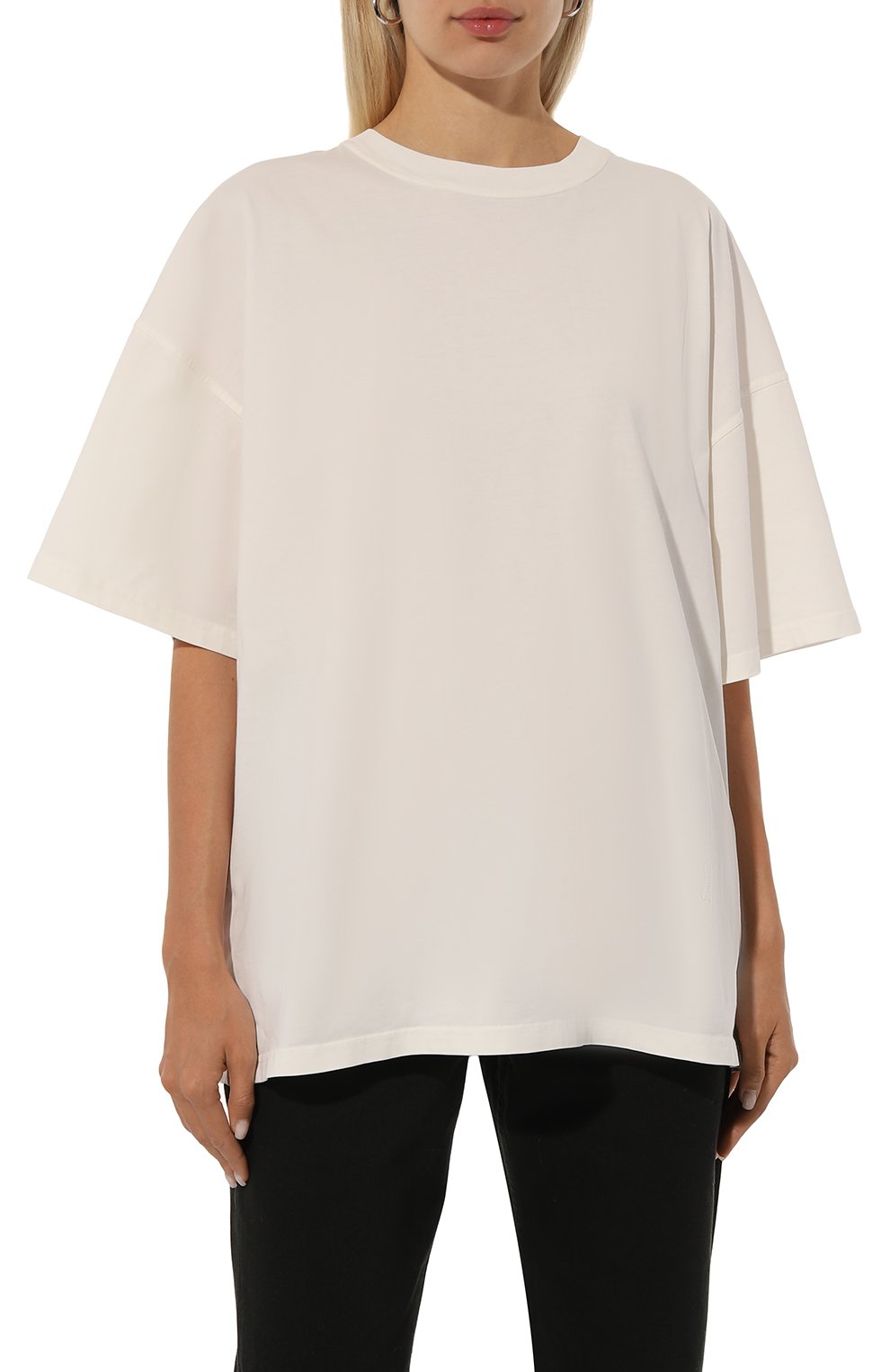 Хлопковая футболка NANUSHKA, арт. NU24CRSH00400, фото 3