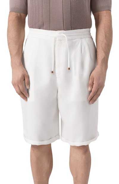 Льняные шорты BRUNELLO CUCINELLI, арт. M243DU0020, фото 3