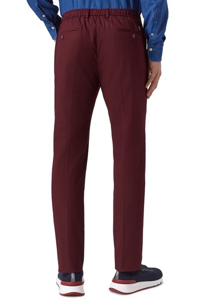 Хлопковые брюки DOLCE & GABBANA, арт. GV4EET/FUFNV, фото 4