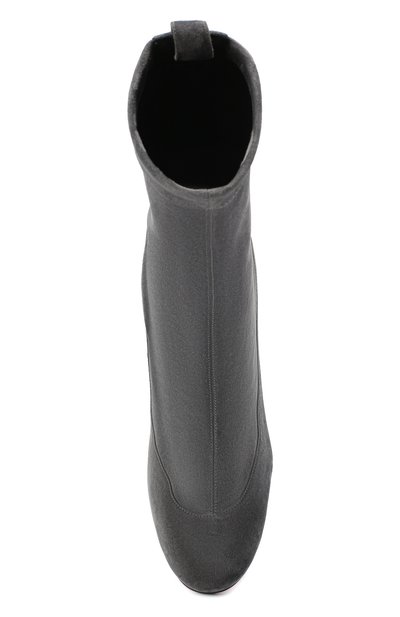 Замшевые ботильоны gena bootie 85 CHRISTIAN LOUBOUTIN, арт. gena bootie 85 veau velours stretch, фото 5