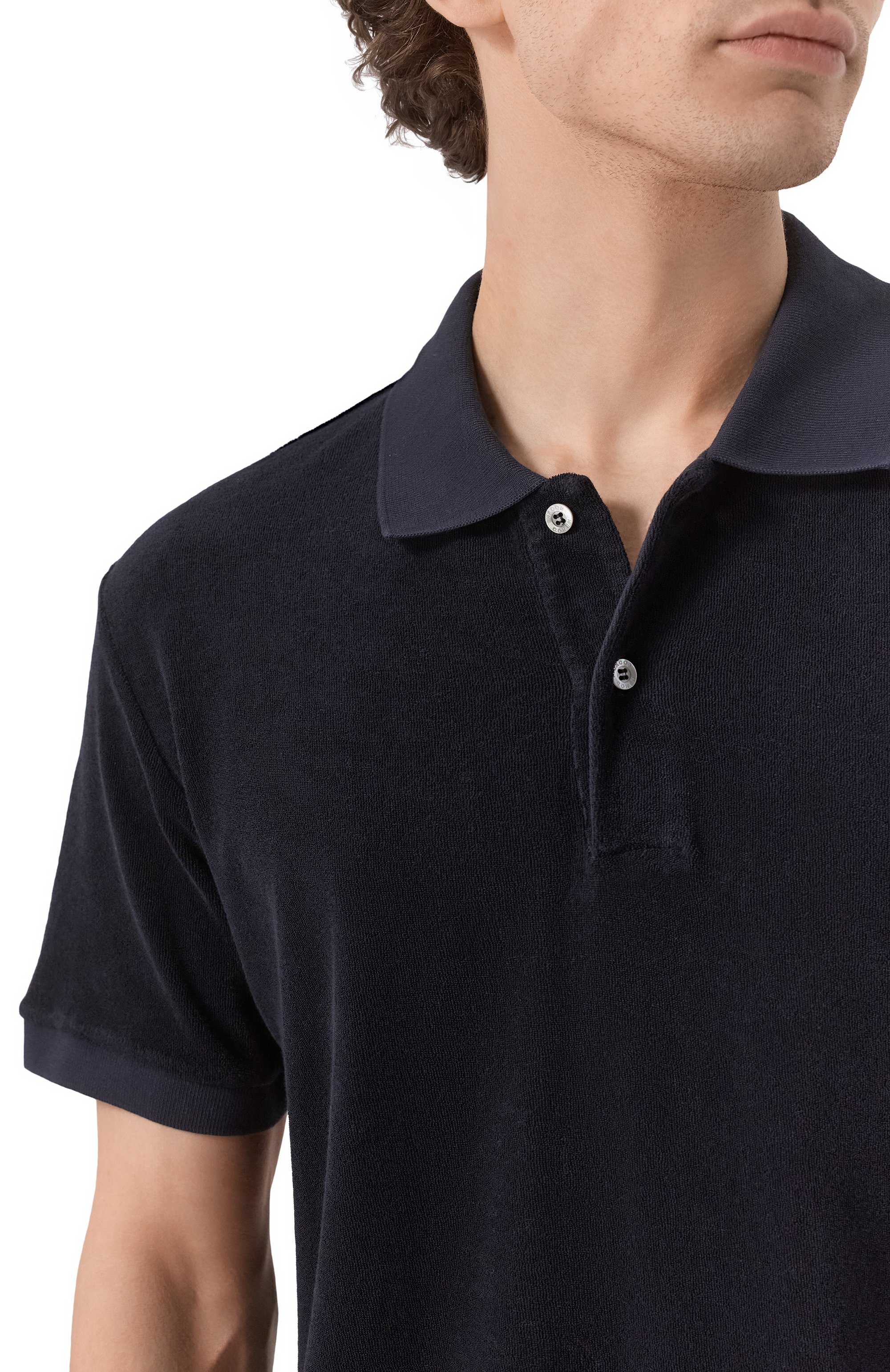 Хлопковое поло JACOB COHEN, арт. 25E P/JUM_80020 001 M4529 TD, фото 5