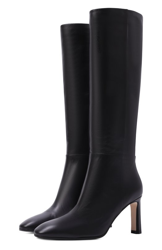 Кожаные сапоги MVST by Sergio Rossi MVST B15760/MNA501 Чёрный B15760/MNA501