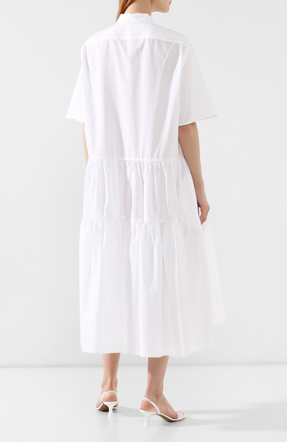 Хлопковое платье CECILIE BAHNSEN, арт. SS19-0013, фото 4