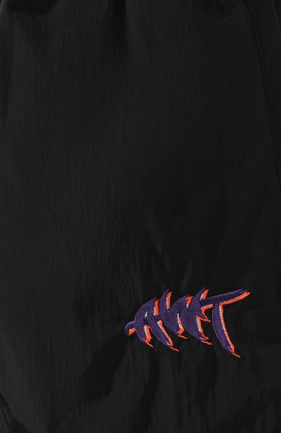 Шорты с эластичным поясом ALEXANDERWANG.T черного цвета по цене 30850 руб., арт. 4W194009, фото 5 Шорты с эластичным поясом ALEXANDERWANG.T, арт. 4W194009, фото 5
