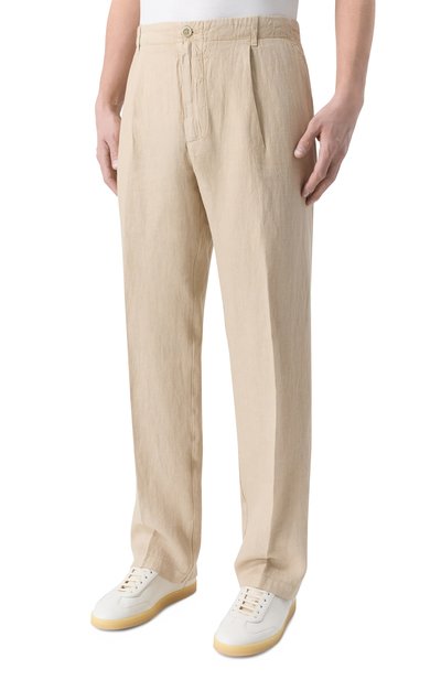 Льняные брюки 120% LINO, арт. 33ALIM29PV/D943/000, фото 3