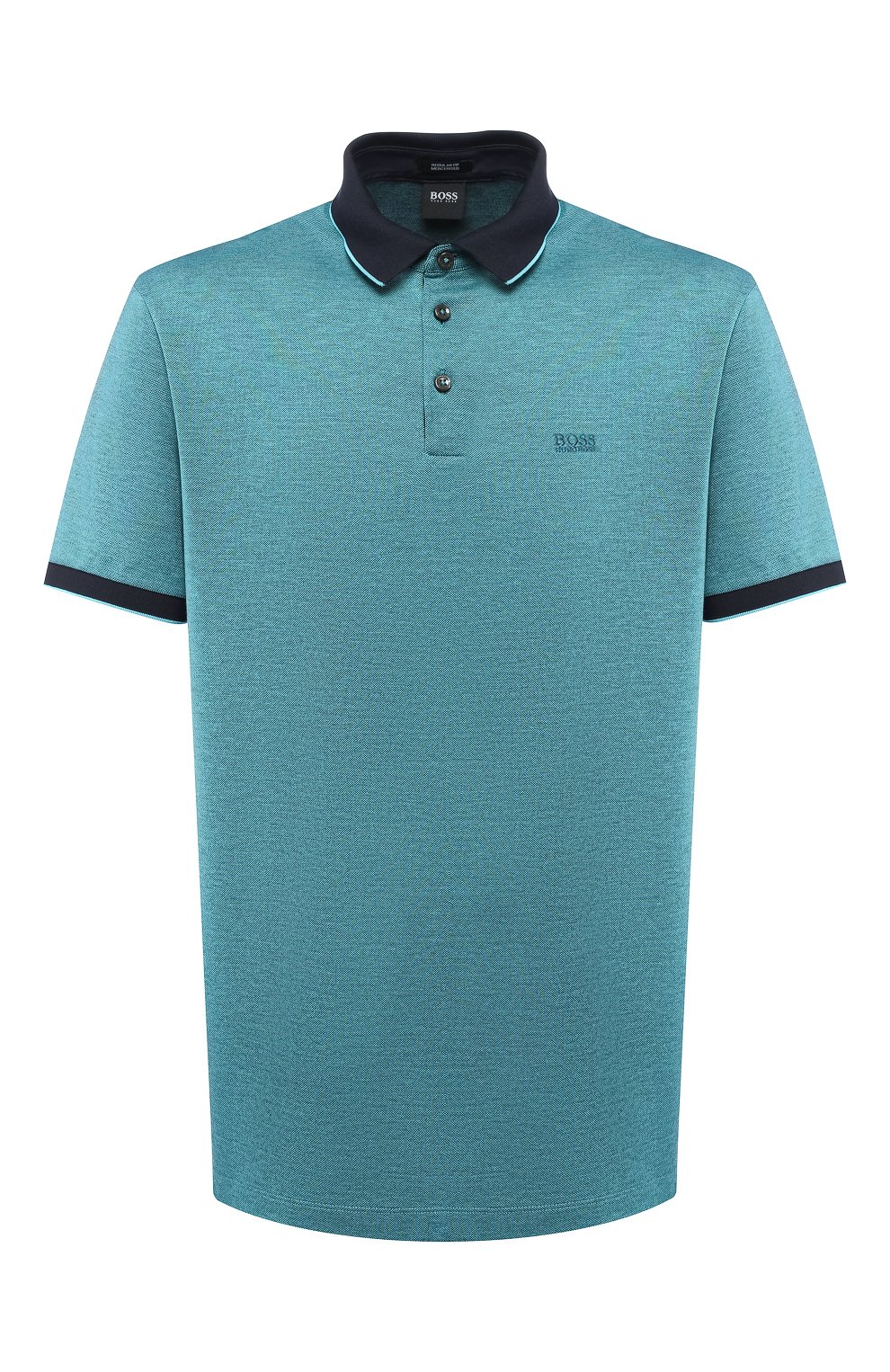 Хлопковое поло BOSS, арт. 50403124, фото 1