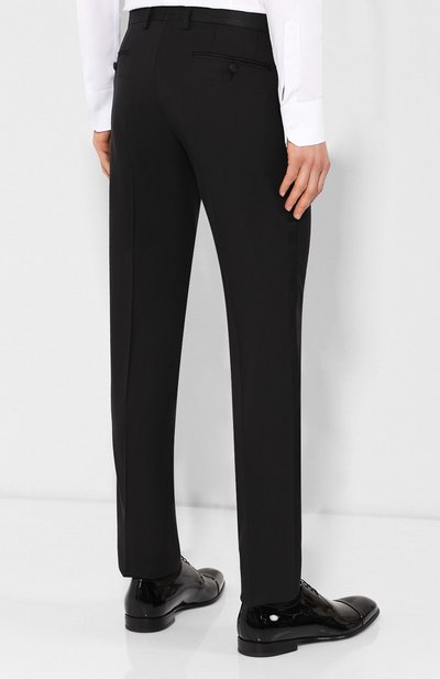 Брюки из смеси шерсти и шелка DOLCE & GABBANA, арт. GY59MT/FU3N7, фото 4