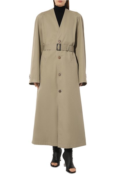 Хлопковый плащ BALENCIAGA, арт. 773216/TKP06, фото 3