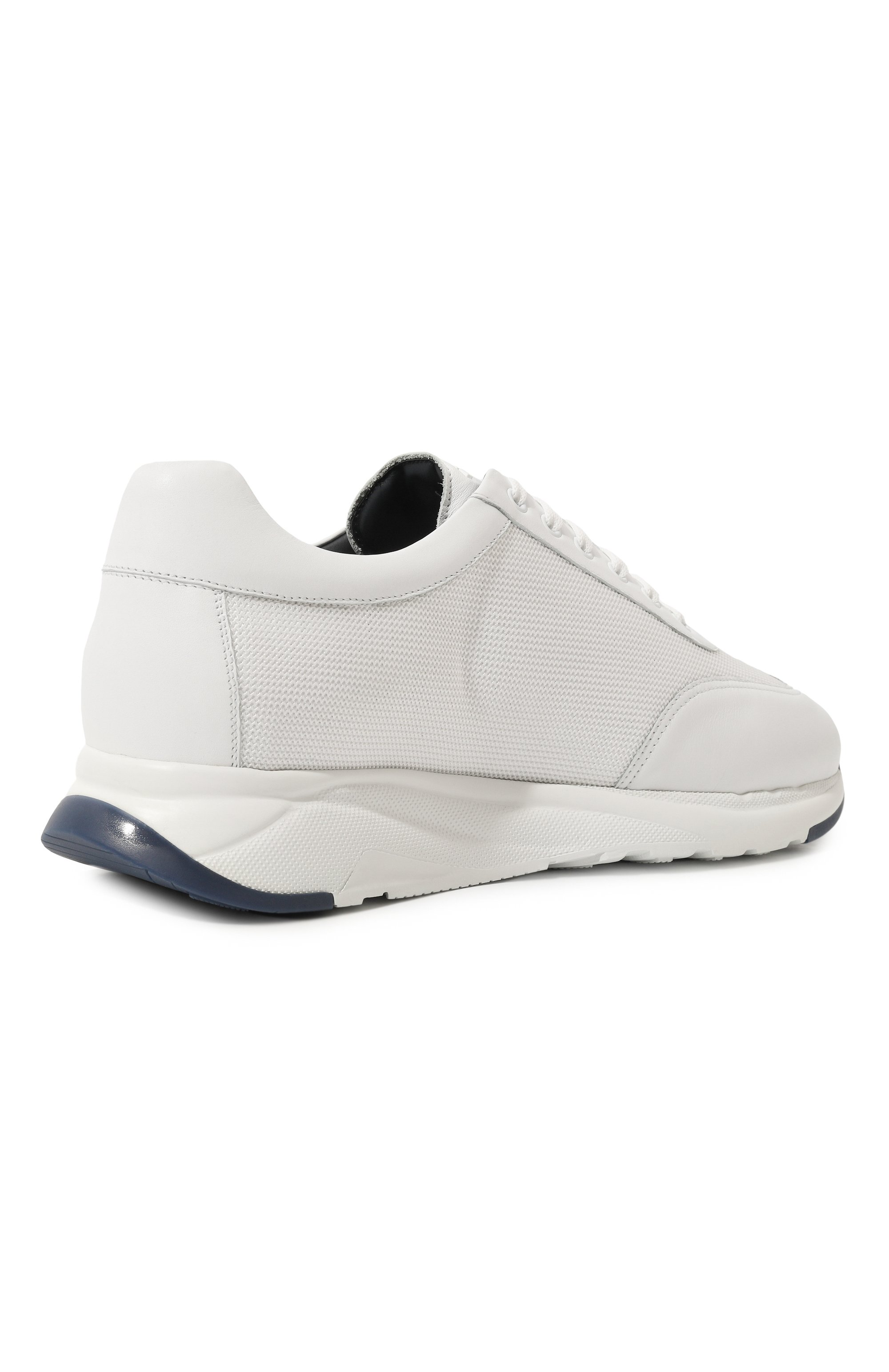 Комбинированные кроссовки ZILLI белого цвета по цене 119500 руб., арт. H0064AM1057VSWR01, фото 5 Комбинированные кроссовки ZILLI, арт. H0064AM1057VSWR01, фото 5