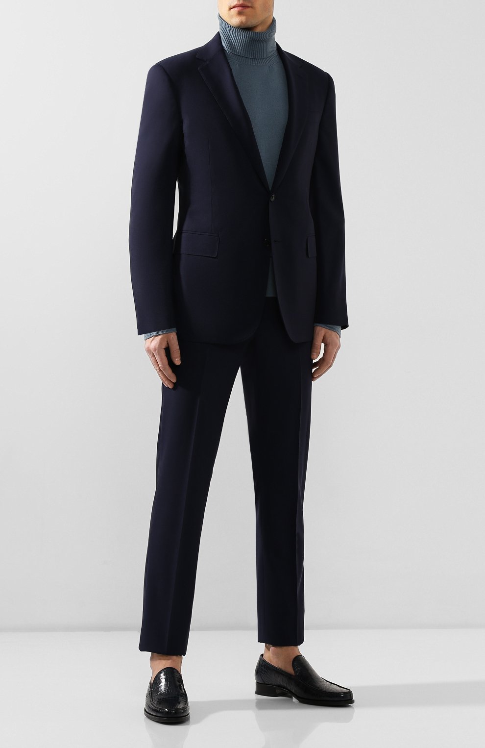 Лоферы из кожи крокодила ZILLI, арт. ZM 031/0D16/CNIL, фото 2