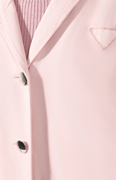 Джинсовое пальто PRADA, арт. GFB259-1VTW-F0E18, фото 5