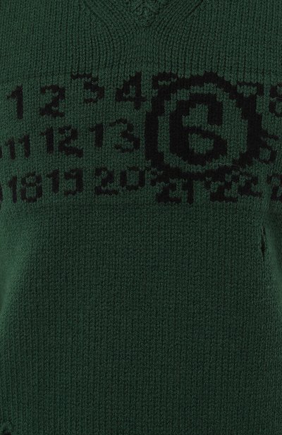 Шерстяной жилет MM6, арт. SH2FB0007/M13074, фото 5