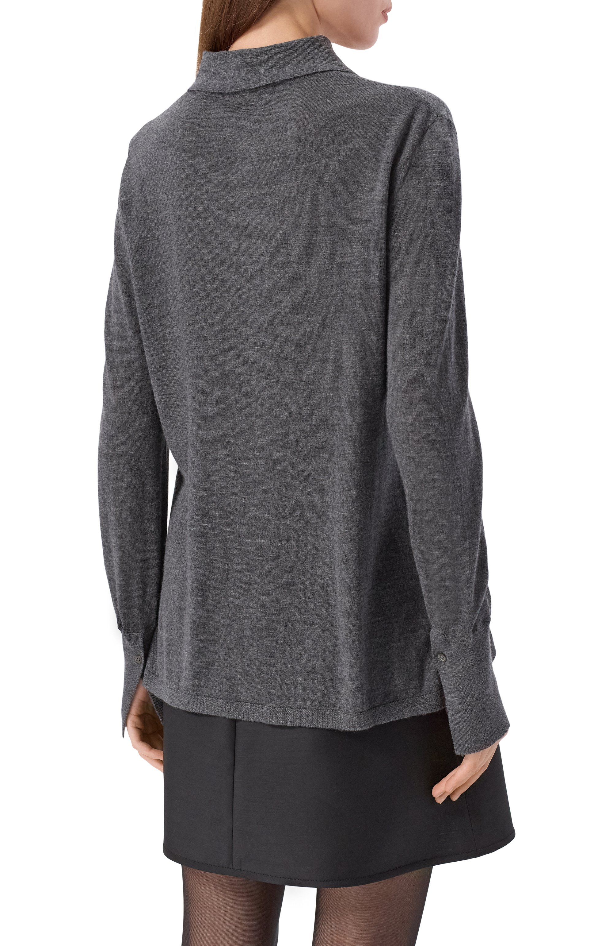 Кардиган из шерсти и шелка BEATRICE .B, арт. 25FA8699S0FT, фото 4