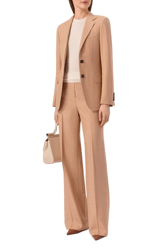 Жакет из кашемира и шелка Kiton D58504K0605G Оранжевый  D58504K0605G Фото 2