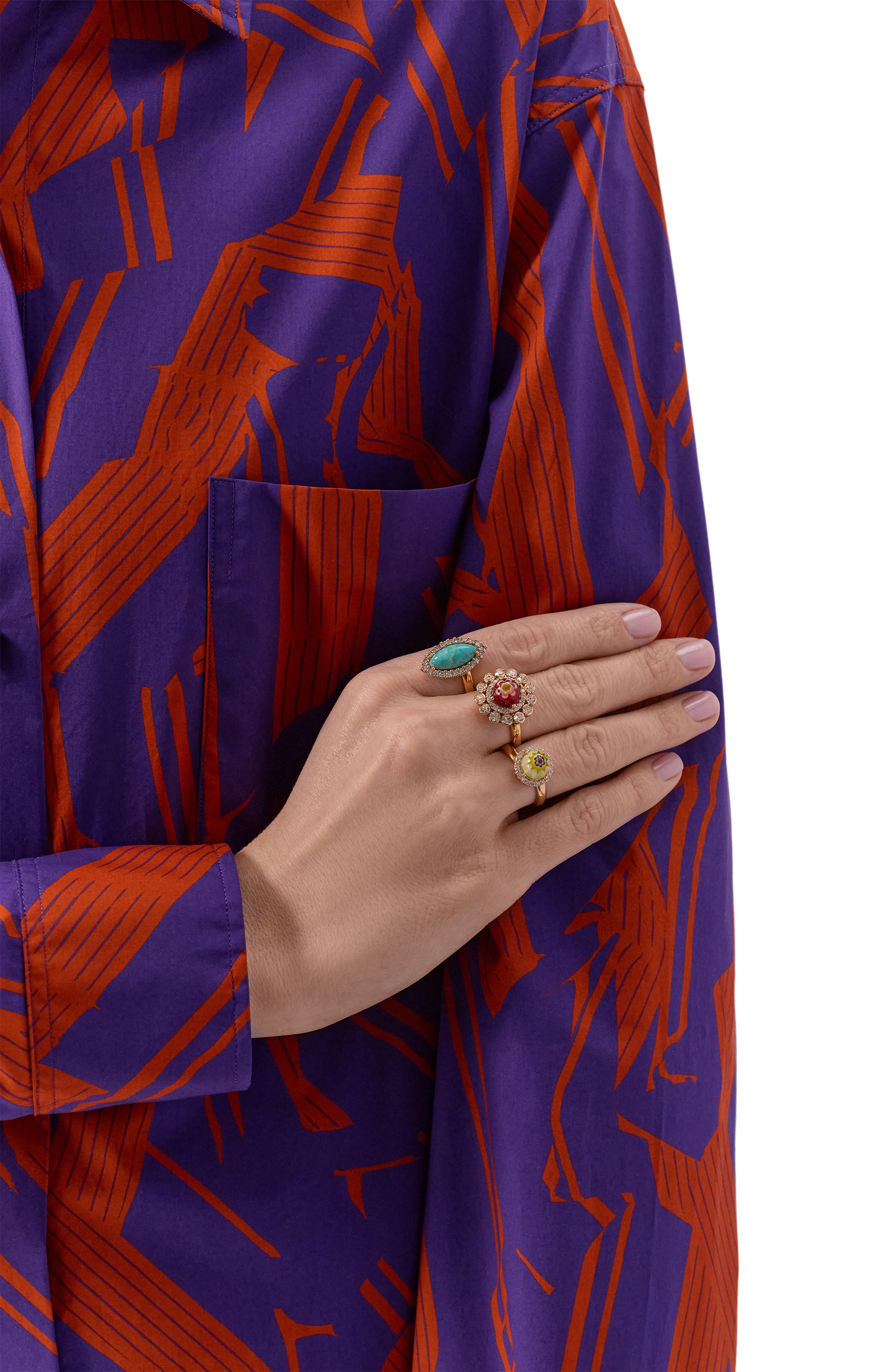 Комплект из трех колец ANTON HEUNIS, арт. MLR5.05, фото 2