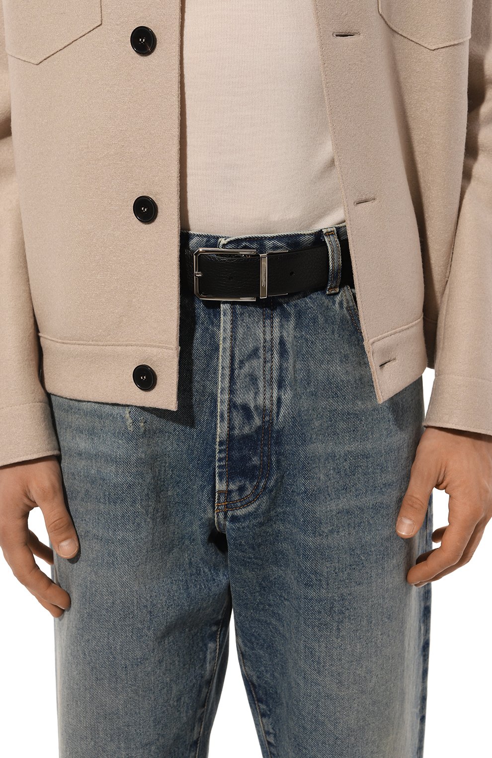 Двусторонний ремень SANTONI, арт. CM35VS003C24E2LBN01, фото 2