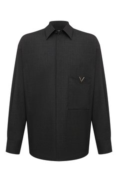 Шерстяная рубашка VALENTINO, арт. 5V0ABT90/AES, фото 1