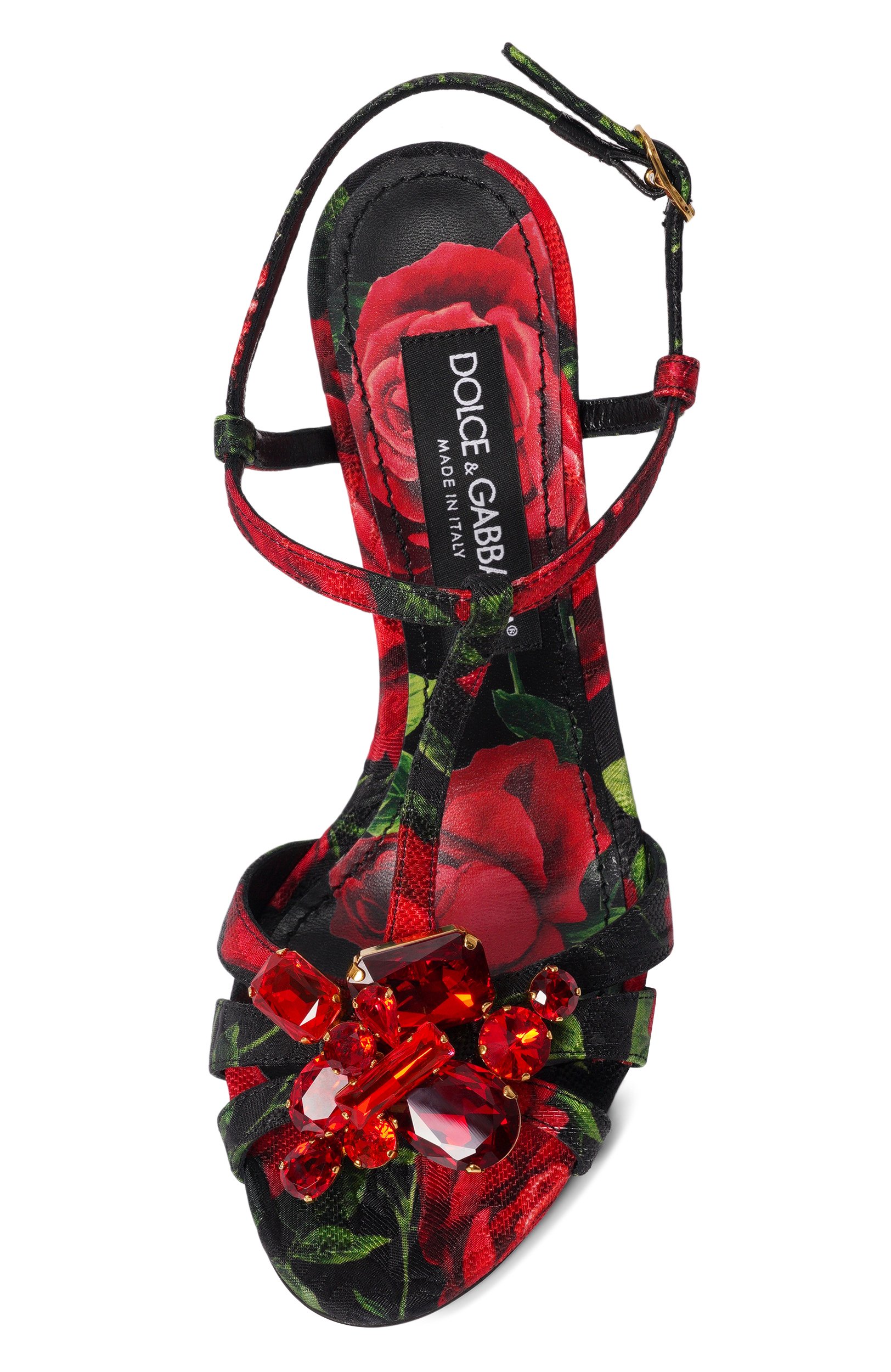 Текстильные босоножки keira 2.0 105 DOLCE & GABBANA разноцветного цвета по цене 182000 руб., арт. CR1959/A0745, фото 6 Текстильные босоножки keira 2.0 105 DOLCE & GABBANA, арт. CR1959/A0745, фото 6