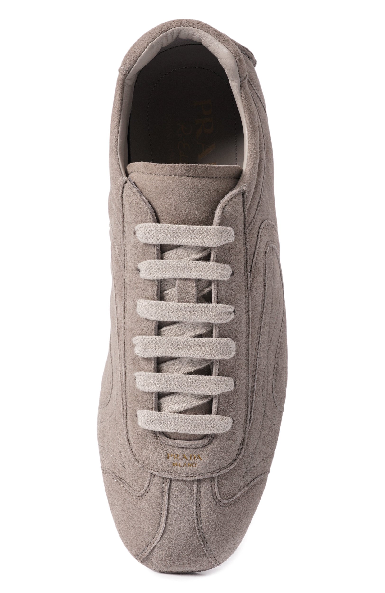 Замшевые кеды PRADA, арт. 4E1165F/G001008, фото 5