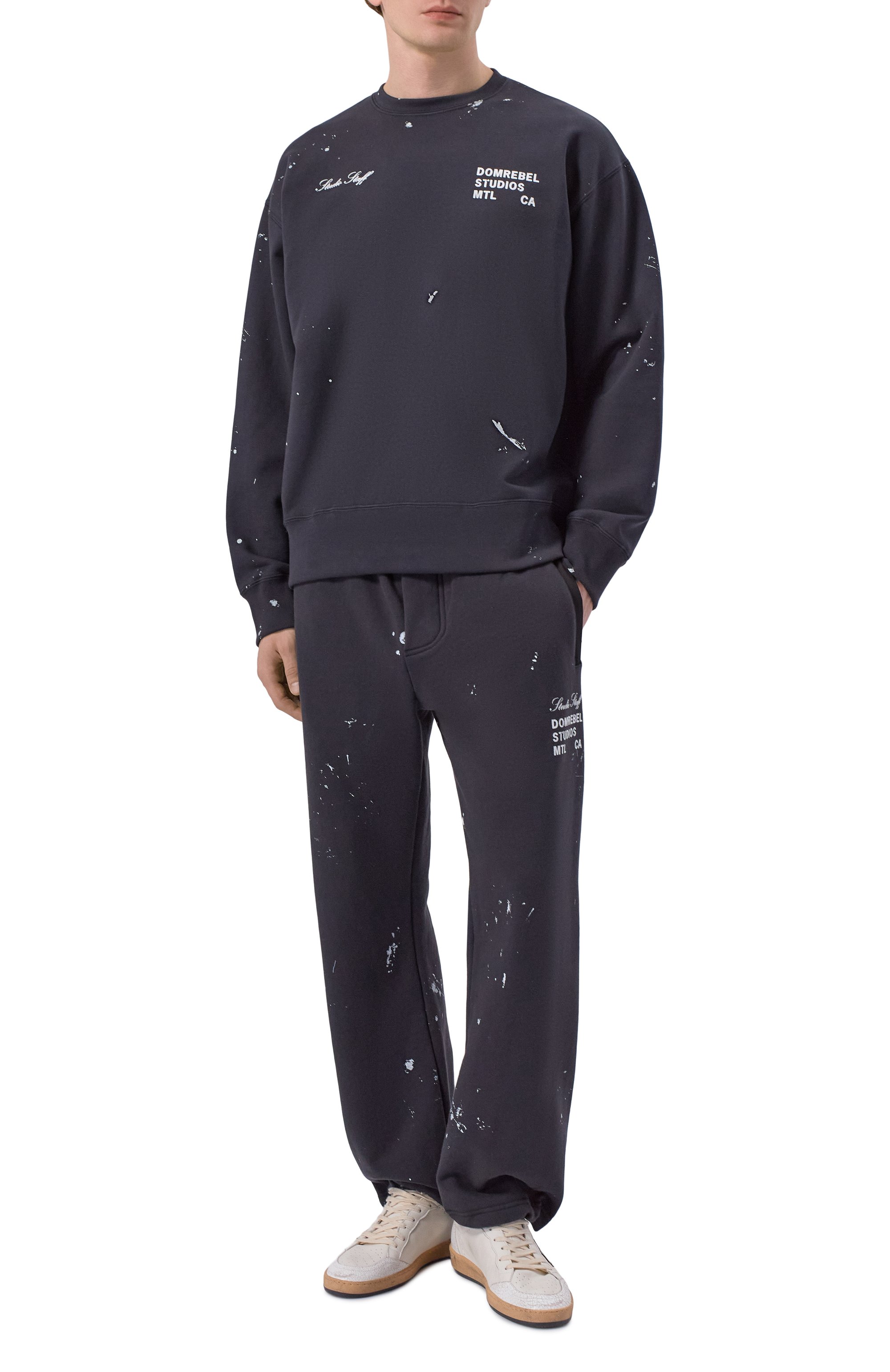 Хлопковые брюки DOMREBEL, арт. M STAFF/SWEATPANTS, фото 2