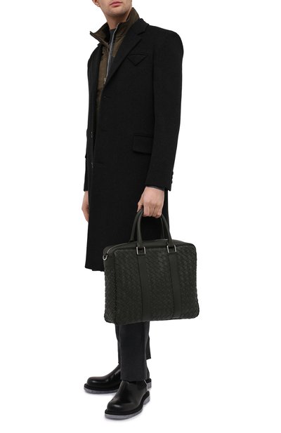 Кожаная сумка для ноутбука BOTTEGA VENETA, арт. 650372/V0E51, фото 2