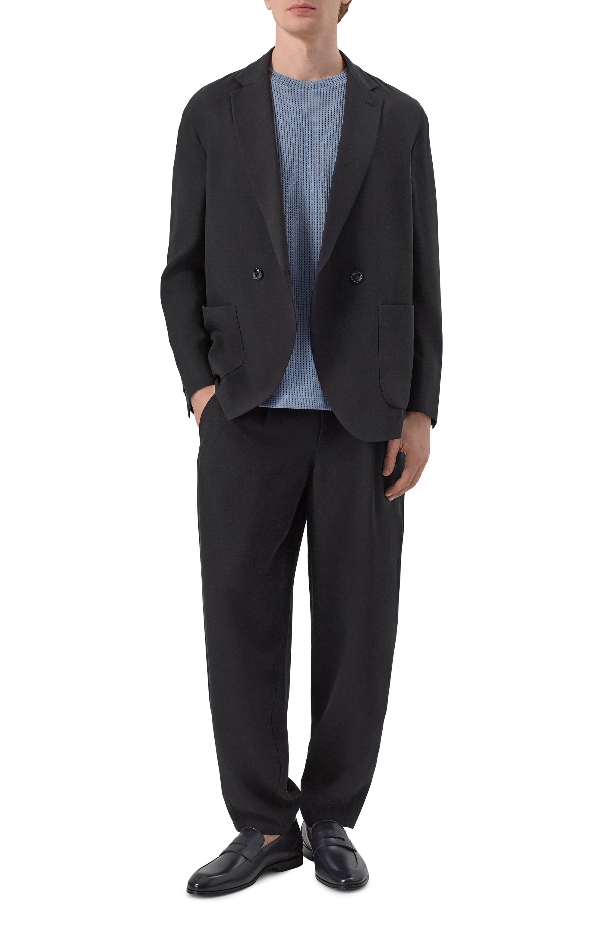 Хлопковая футболка GIORGIO ARMANI, арт. GM003397/TE20625, фото 2