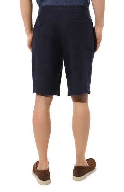 Льняные шорты ZEGNA, арт. UDI32A7/TB11, фото 4