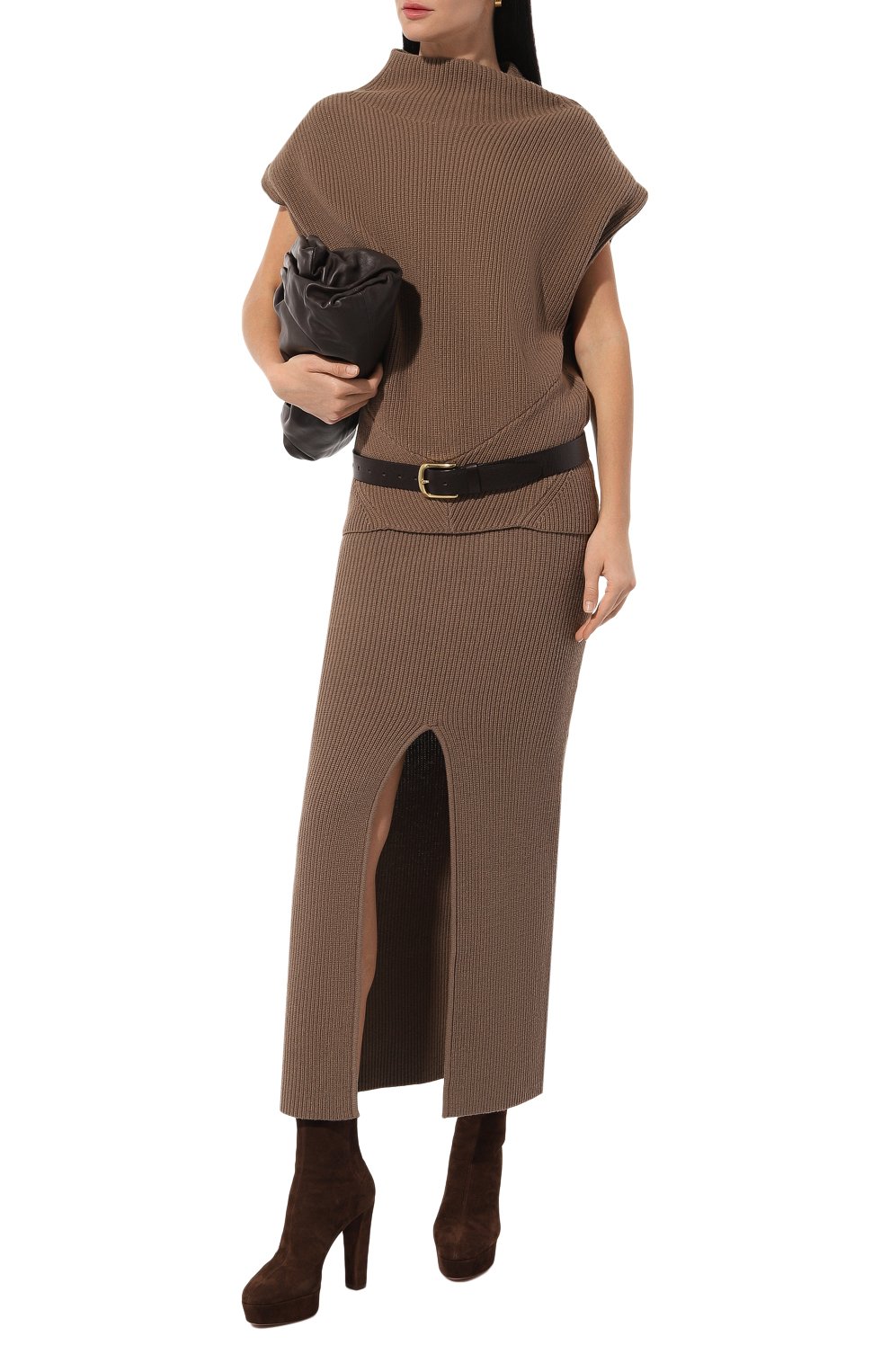 Замшевые ботильоны saint honore AQUAZZURA, арт. SH0MIDB3-SUE-000, фото 2