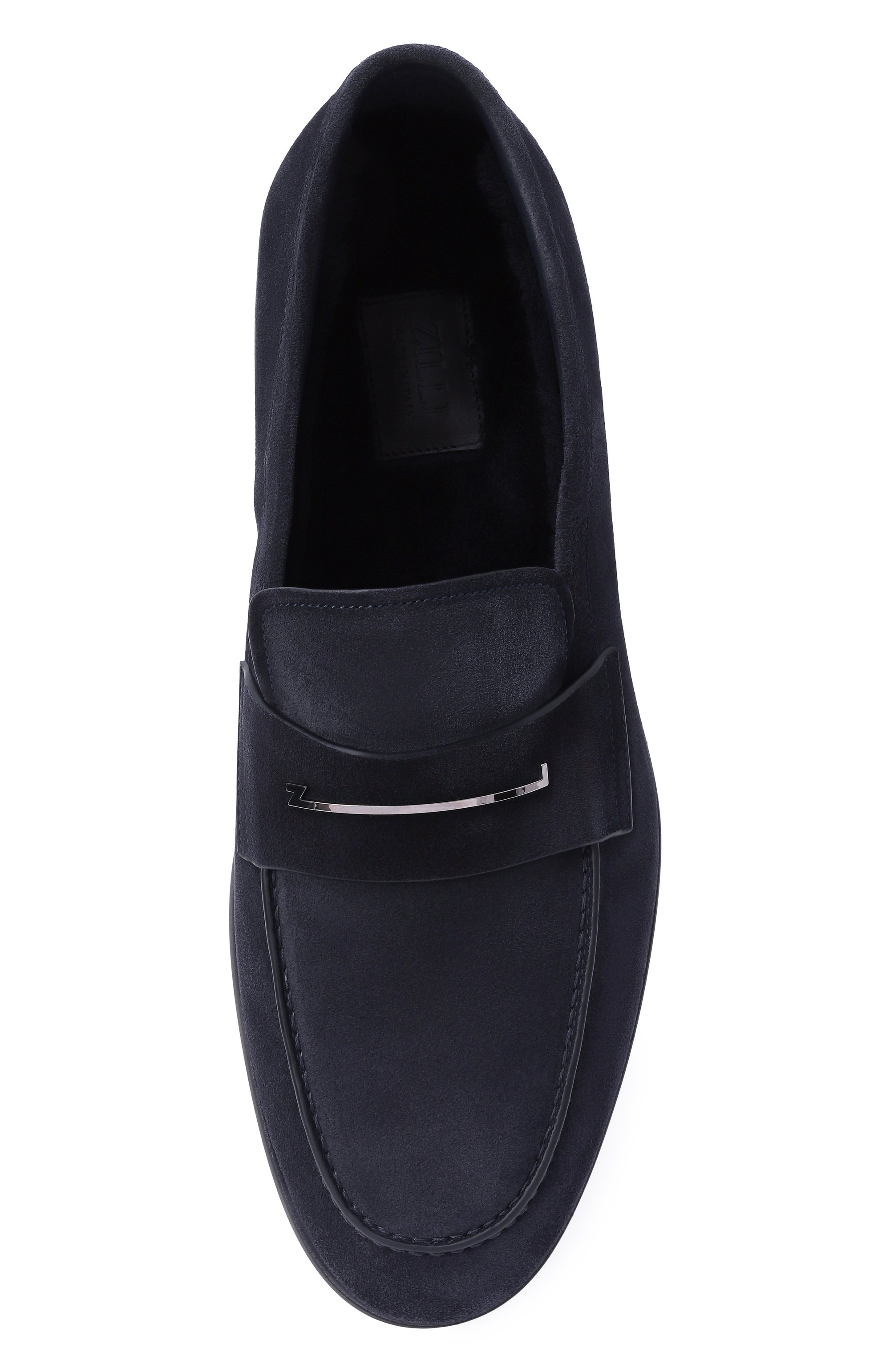 Замшевые лоферы ZILLI, арт. H0147AM1190VZTP02, фото 6