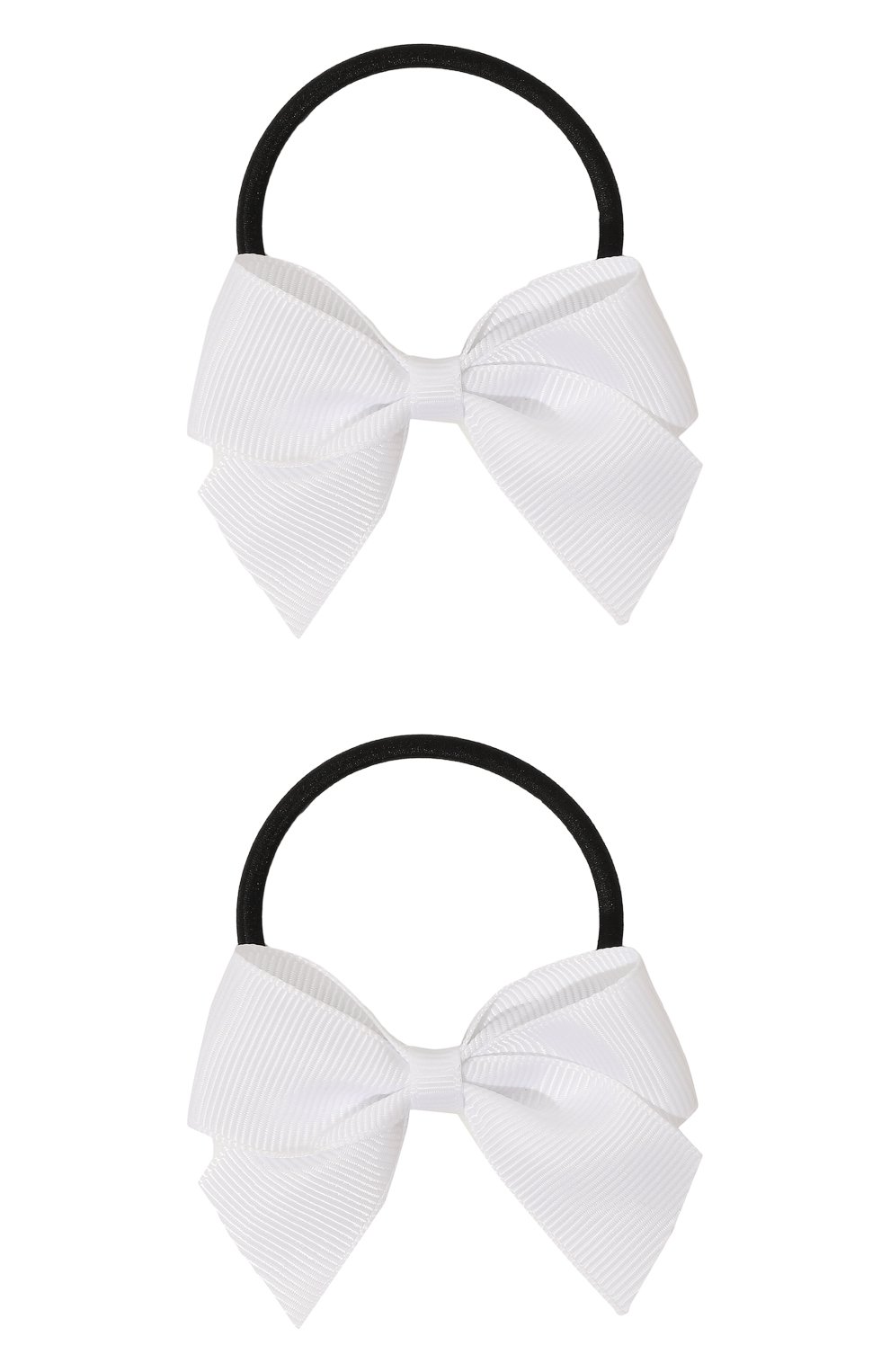 Комплект из двух резинок YULA белого цвета по цене 790 руб., арт. YU-ZR01, фото 1 Комплект из двух резинок YULA, арт. YU-ZR01, фото 1