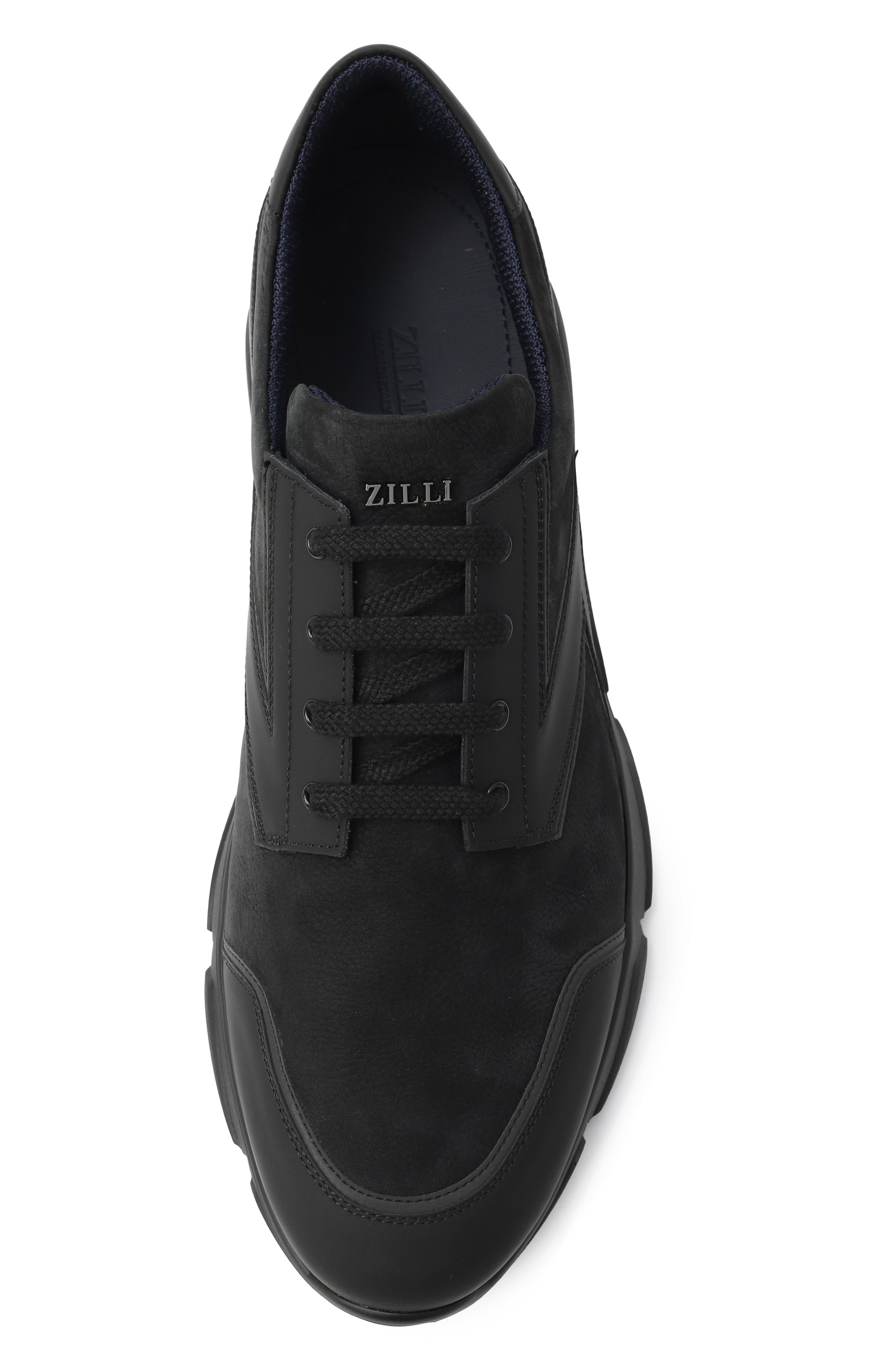 Комбинированные кроссовки ZILLI, арт. H0252AM4001VZGR00, фото 6