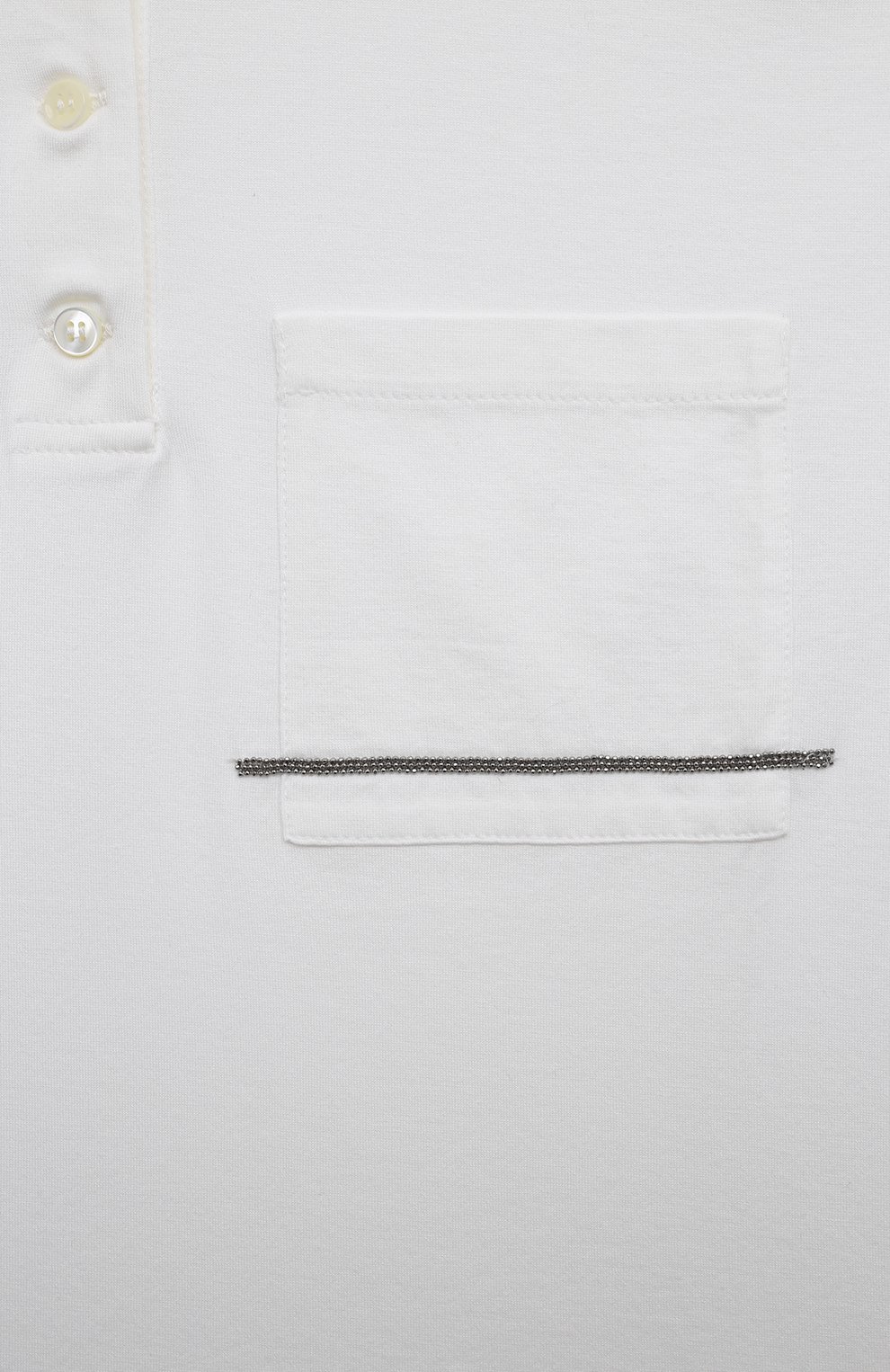 Хлопковое поло BRUNELLO CUCINELLI, арт. B0T81T074C, фото 3