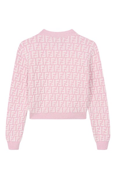 Кардиган из хлопка и вискозы FENDI, арт. JFG238/AVW7/8A-12+