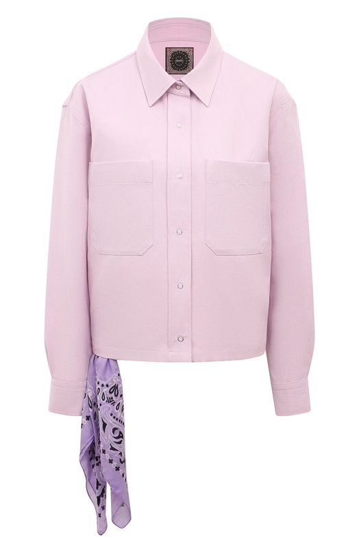 

Рубашка из хлопка и льна Destin, Розовый