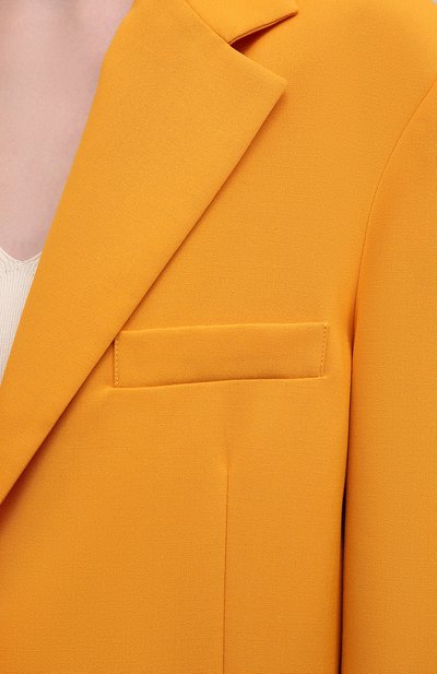 Жакет ERIKA CAVALLINI оранжевого цвета по цене 63850 руб., арт. S2/P/P2SN06, фото 5 Жакет ERIKA CAVALLINI, арт. S2/P/P2SN06, фото 5