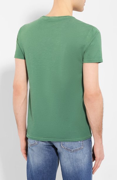 Хлопковая футболка POLO RALPH LAUREN, арт. 710791583, фото 4