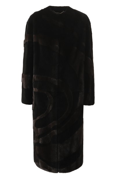 Женская шуба из норки KITON, арт. D58690K0535F05