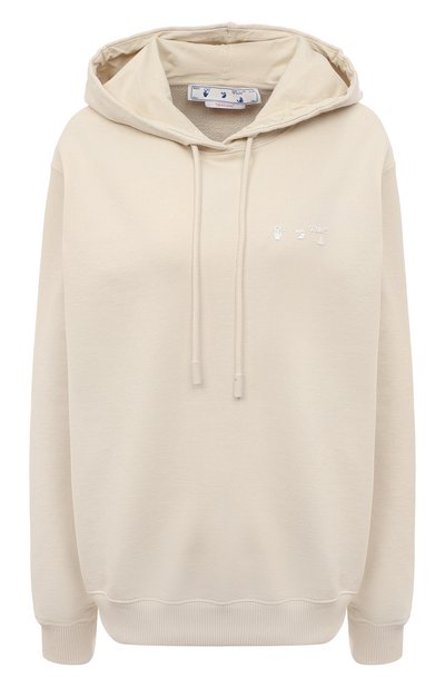 Женский хлопковое худи OFF-WHITE, арт. OWBB035F22JER0010901