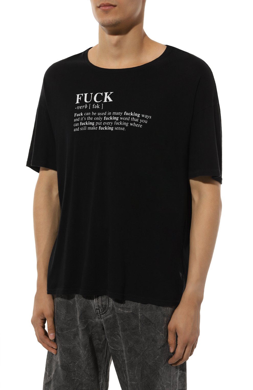 Футболка из хлопка и кашемира R13, арт. R13WK141-K115A, фото 3