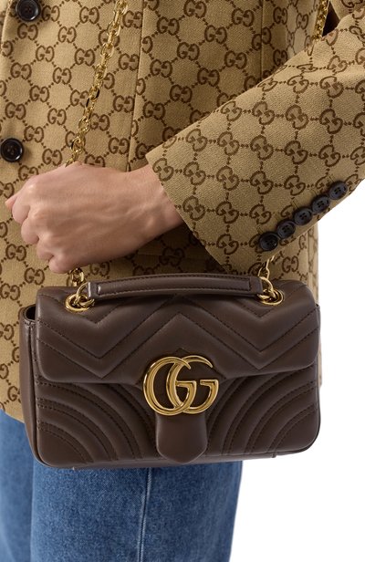 Сумка gg marmont small GUCCI, арт. 837280/AAGUE, фото 3