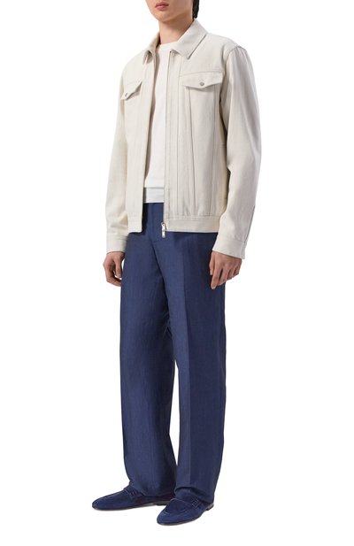 Мужские замшевые лоферы elios BALLY, арт. MSF0LS/SU038