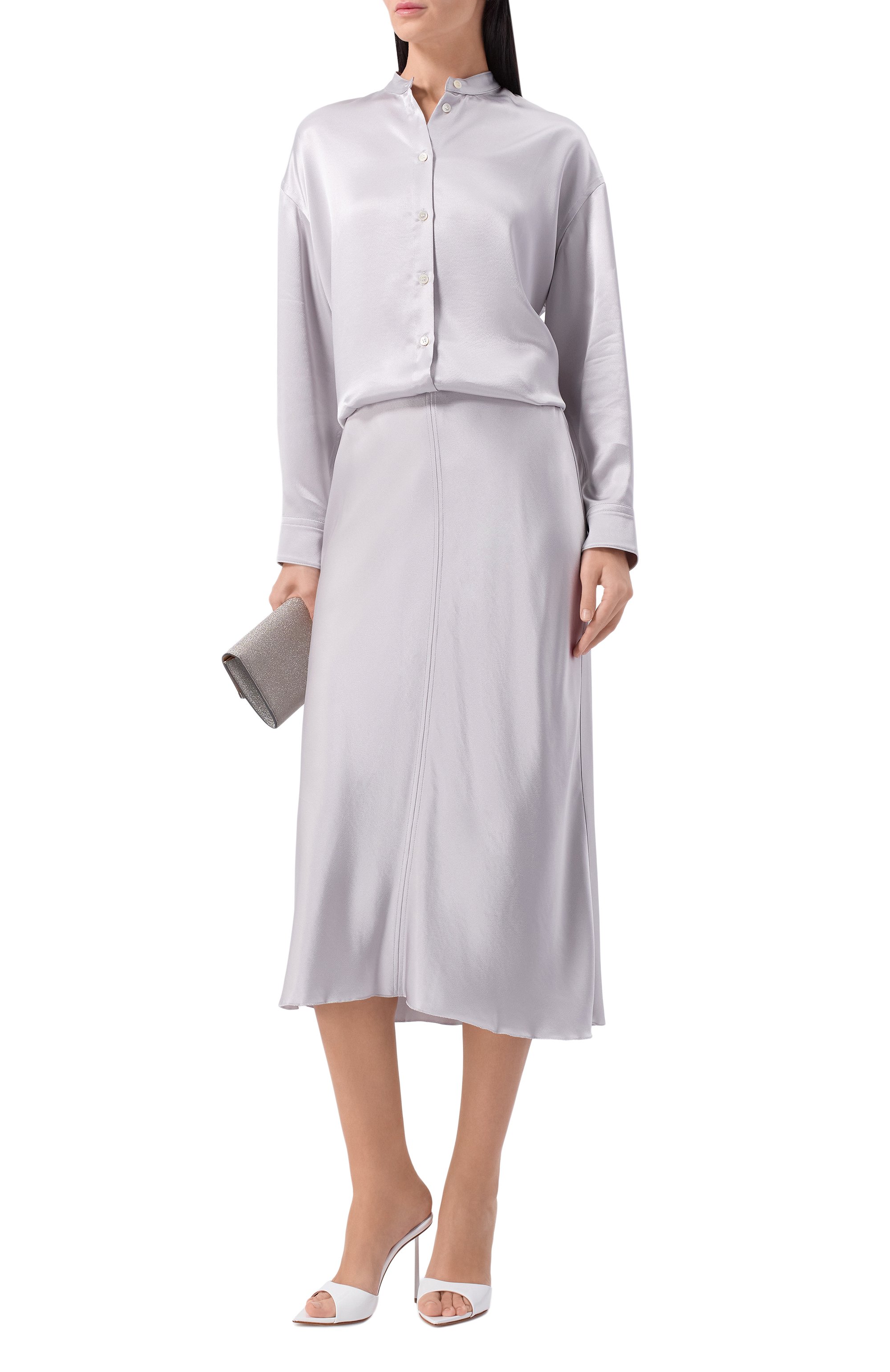 Атласная юбка NOBLE&BRULEE, арт. NB129/08092025/1, фото 2