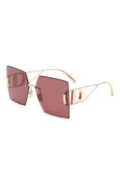 Женские солнцезащитные очки DIOR EYEWEAR розового цвета, арт. 30M0NTAIGNE S7U B0D0 | Фото 1 (Тип очков: С/з; Материал: Металл; Нос: Не проставлено; Региональные ограничения белый список (Axapta Mercury): Не проставлено; Оптика Гендер: оптика-женское; Очки форма: Квадратные, Oversized)