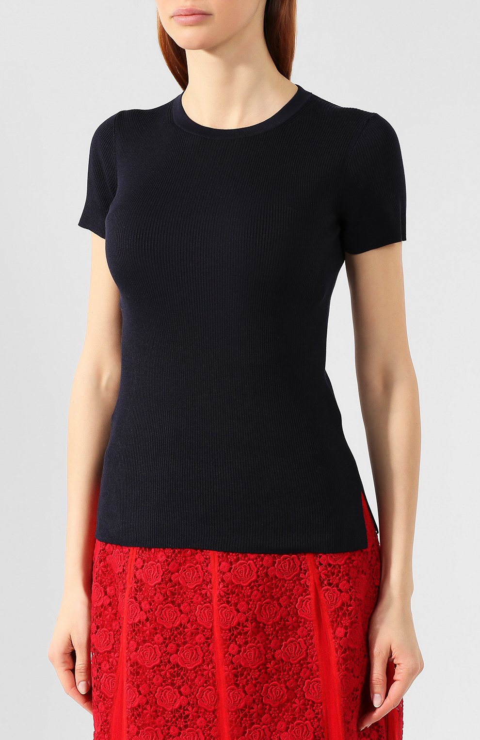 Шелковая футболка RALPH LAUREN, арт. 290710199, фото 3