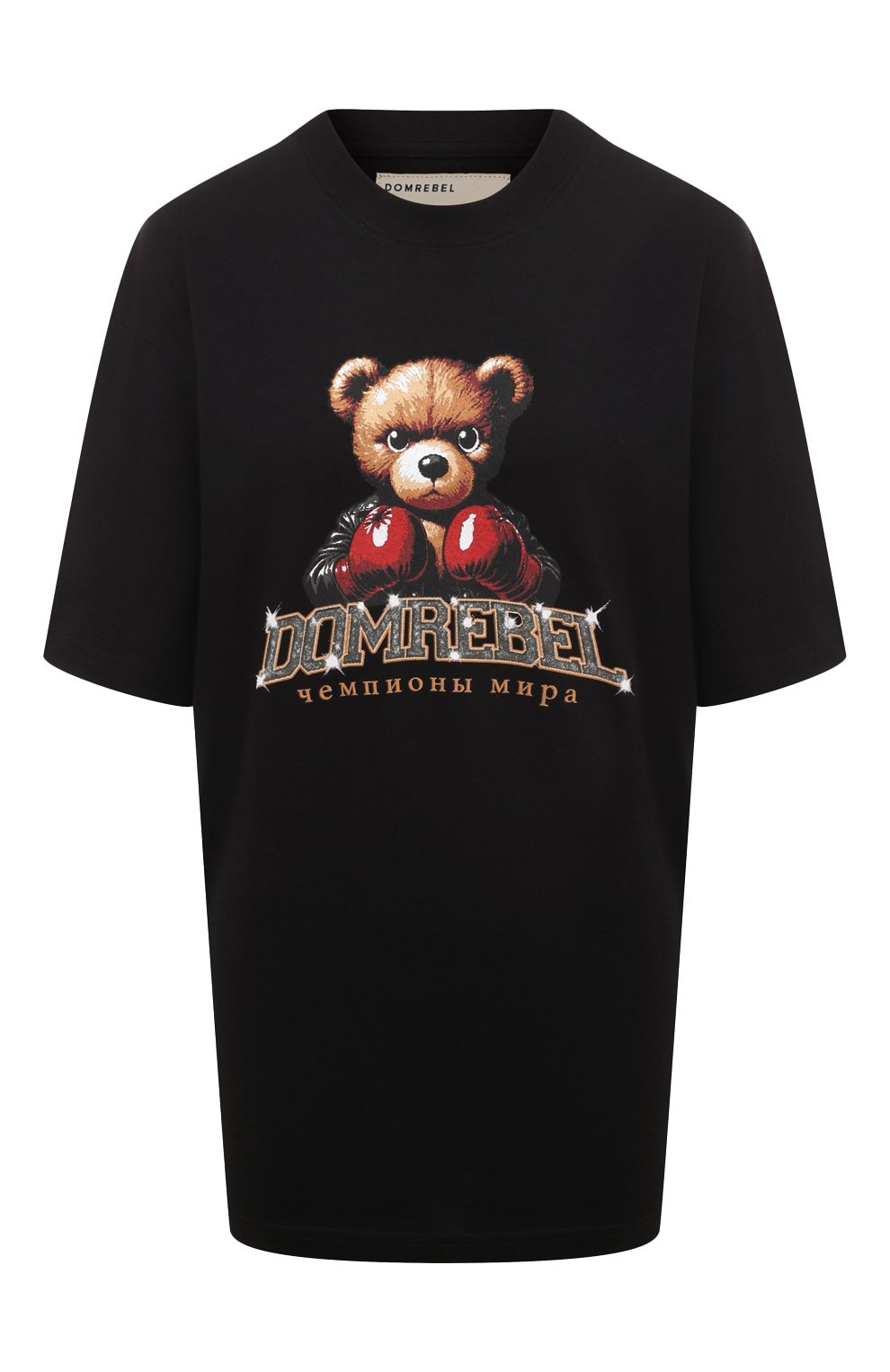 Хлопковая футболка DOMREBEL, арт. PUNCHLINE/T-SHIRT, фото 1